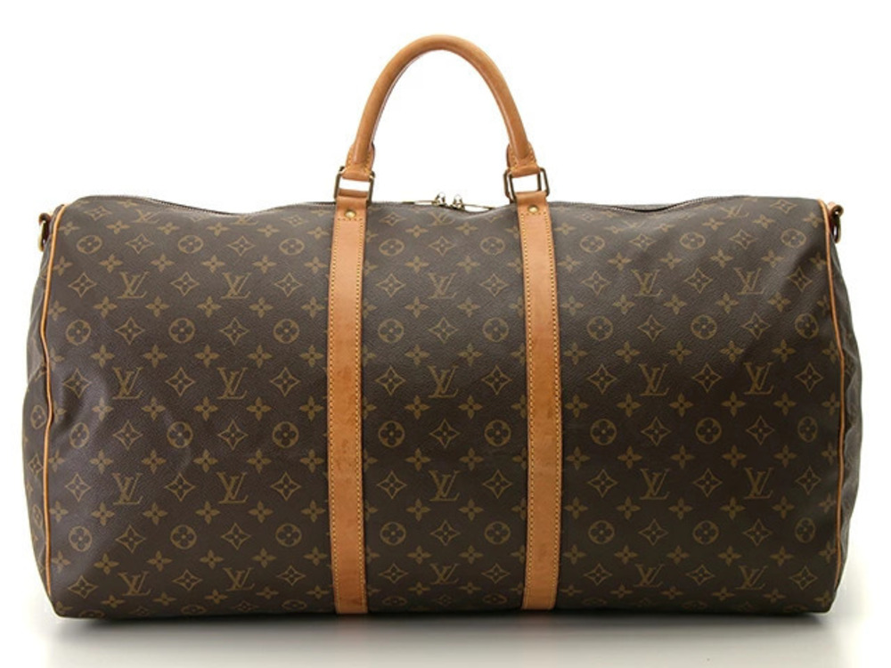LOUIS VUITTON Keepall Bandouliere Boston Bag Monogram